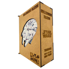 Carregar imagem no visualizador da galeria, Quebra-Cabeça de Madeira 3D - Millennium Falcon
