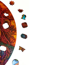 Carregar imagem no visualizador da galeria, Quebra-Cabeça de Madeira 3D - Mandala Buda
