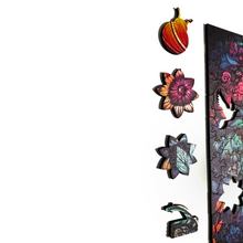 Carregar imagem no visualizador da galeria, Quebra-Cabeça de Madeira 3D - Floral
