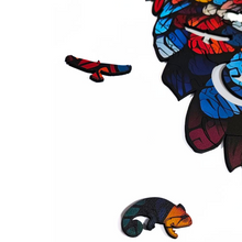 Carregar imagem no visualizador da galeria, Quebra-Cabeça de Madeira 3D - Águia
