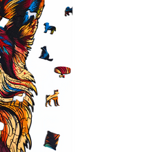 Carregar imagem no visualizador da galeria, Quebra-Cabeça de Madeira 3D - Pastor Majestoso
