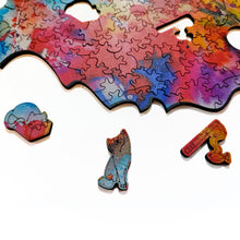 Carregar imagem no visualizador da galeria, Quebra-Cabeça de Madeira 3D - Siamês
