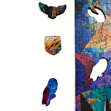 Carregar imagem no visualizador da galeria, Quebra-Cabeça de Madeira 3D - Mosaico HP
