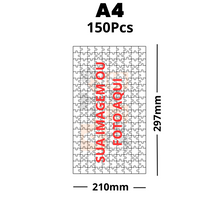 Carregar imagem no visualizador da galeria, Personalizado com Peças Regulares - Quebra-Cabeça de Madeira 3D
