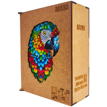 Carregar imagem no visualizador da galeria, Quebra-Cabeça de Madeira 3D - Arara
