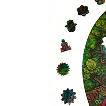 Carregar imagem no visualizador da galeria, Quebra-Cabeça de Madeira 3D - Mandala Buda
