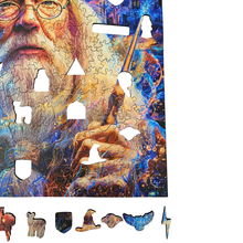 Carregar imagem no visualizador da galeria, Quebra-Cabeça de Madeira 3D -  Dumbledore
