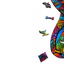 Carregar imagem no visualizador da galeria, Quebra-Cabeça de Madeira 3D - Bulldog Francês
