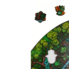 Carregar imagem no visualizador da galeria, Quebra-Cabeça de Madeira 3D - Mandala Buda
