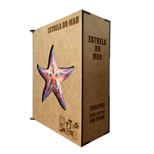 Carregar imagem no visualizador da galeria, Quebra-Cabeça de Madeira 3D - Estrela do Mar
