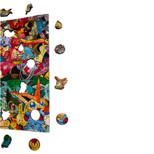 Carregar imagem no visualizador da galeria, Quebra-Cabeça de Madeira 3D - Poster Pokemon
