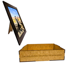 Carregar imagem no visualizador da galeria, Sua Foto com Molde Dia dos Namorados - Quebra-Cabeça de Madeira 3D Personalizável
