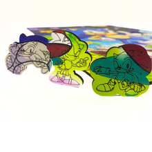 Carregar imagem no visualizador da galeria, Quebra-Cabeça de Madeira 3D - Sonic
