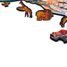 Carregar imagem no visualizador da galeria, Quebra-Cabeça de Madeira 3D - Girafa
