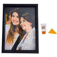 Carregar imagem no visualizador da galeria, Sua Foto com Molde Dia das Mães - Quebra-Cabeça de Madeira 3D Personalizável - Kit
