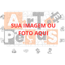 Carregar imagem no visualizador da galeria, Sua Imagem com Molde dia das Crianças - Quebra-Cabeça de Madeira 3D Personalizável
