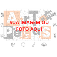 Carregar imagem no visualizador da galeria, Sua Imagem com Molde dia das Crianças - Quebra-Cabeça de Madeira 3D Personalizável
